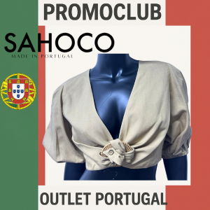 Топ Sahoco,72% лен,16% памук,22% други,размер S, Португалия